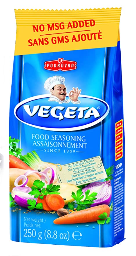  Podravka Vegeta All Purpose Seasoning No MSG 8.8 oz (250 g)  - 059807008719