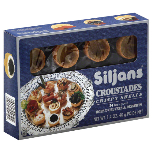 SILJANS: Croustades Mini, 1.4 oz - 0060005240504