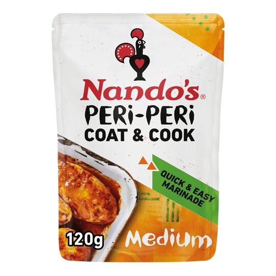 Nando's Coat 'N Cook For Peri-peri Chicken Medium 120G - 6003770007518