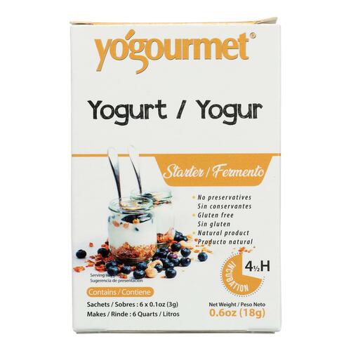 YOGOURMET: Freeze-Dried Yogurt Starter, 1 oz - 0060988212031
