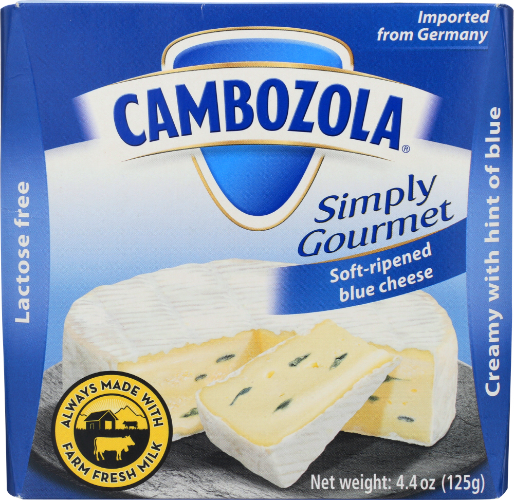 Cambozola, Simply Gourmet Soft-Ripened Blue Cheese - 061104149422