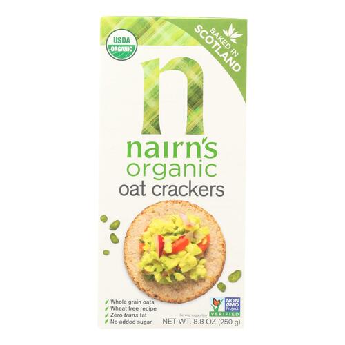  Nairn's Organic Oat Crackers, 8oz - 061232201078