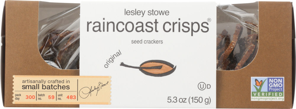 LESLEY STOWE: Raincoasts Crisps, 5.3 oz - 0061243100018