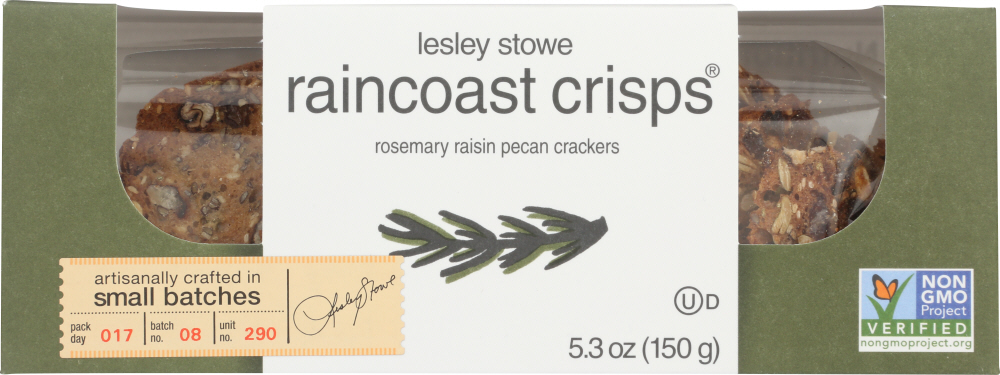 Rosemary Raisin Pecan Crackers, Rosemary Raisin Pecan - 061243711658