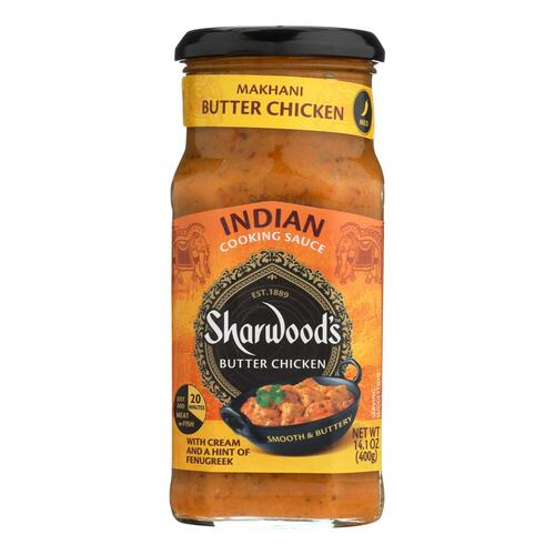 Sharwood Butter Chicken Cooking Sauce - Case Of 6 - 14.1 Fl Oz. - makhani