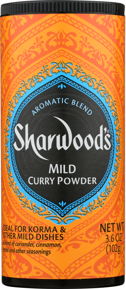 SHARWOOD’S: Mild Curry Powder, 3.6 oz - 0062058210244