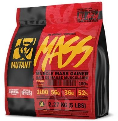 Mutant Mass 2,270 KG PVL Mutant (fraise Banane - 2.27 KG) - 0627933026695