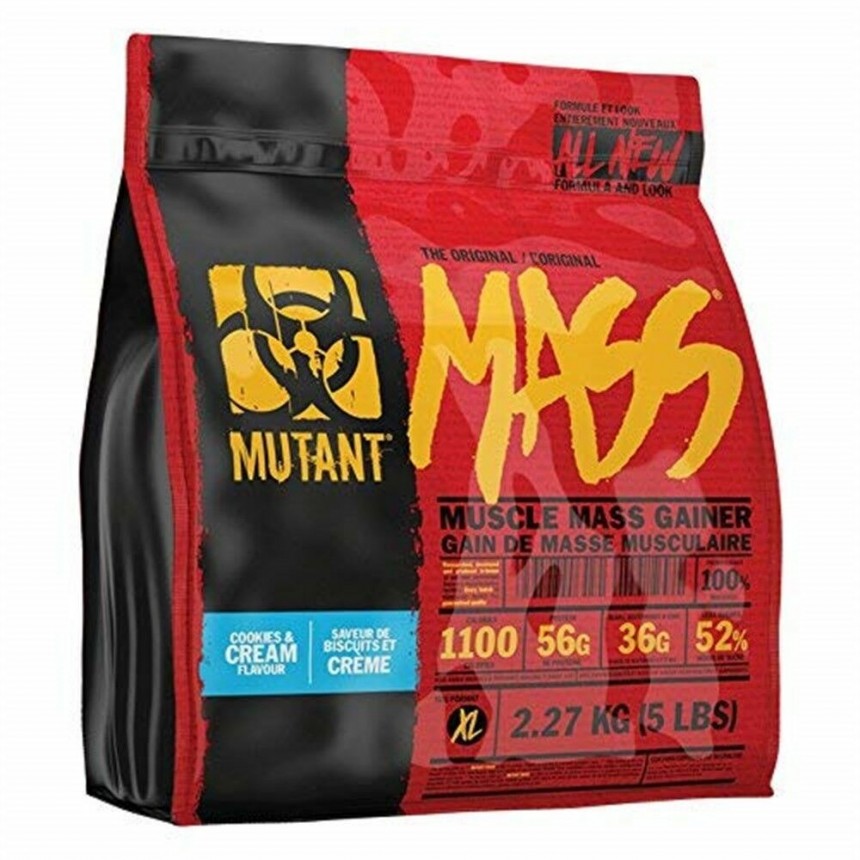 Mutant Mass 2,270 KG PVL Mutant (cookie And Cream - 2.27 KG) - 0627933026800