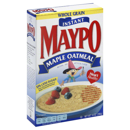 MAYPO: Oatmeal Instant Maple, 14 oz - 0064144080373