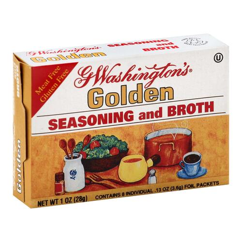 GEORGE WASHINGTON: Broth Seasoning Golden, 1 oz - 0064144316106