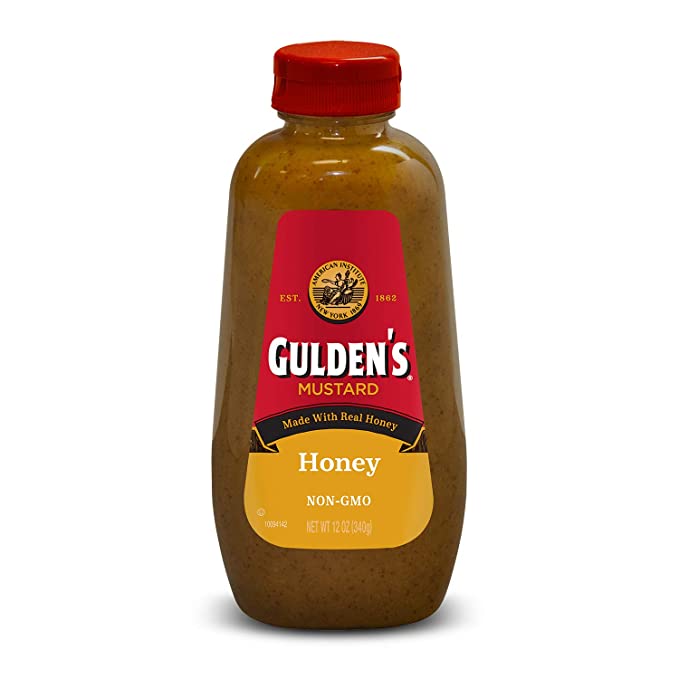  Gulden's Honey Mustard Squeeze Bottle, 12 oz  - 064144321391