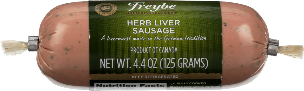 Freybe, Herb Liver Sausage - 064359508129