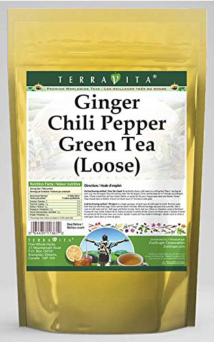  Ginger Chili Pepper Green Tea (Loose) (8 oz, ZIN - 064445457317