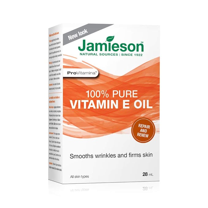  Jamieson ProVitamina 100% Pure Vitamin E Oil , 28ml  - 064642053060