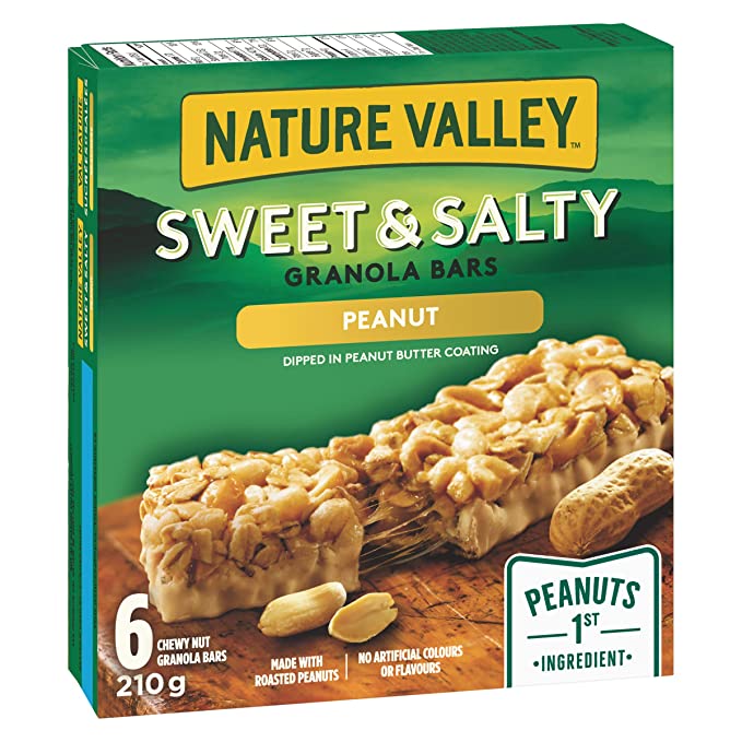  Nature Valley Sweet & Salty Nut Granola Bars, Peanut - 48 count, 1.2 oz bars  - 065633157750