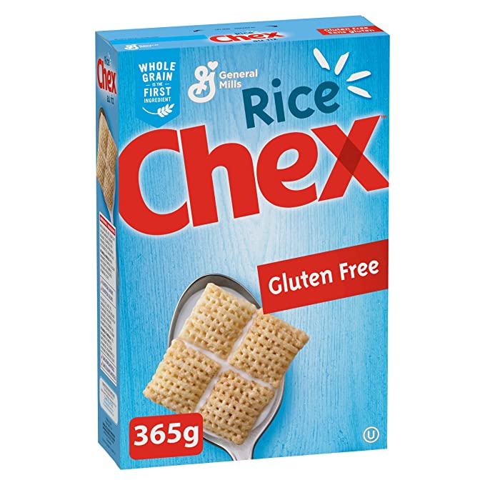 Chex Gluten Free Rice Cereal, 365g/12.8oz, (Imported from Canada) - 065633405233