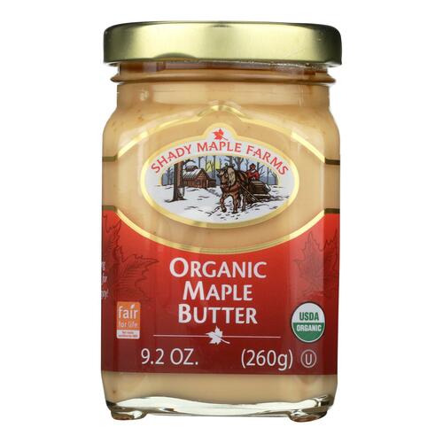 Shady Maple Farms 100 Percent Pure Organic Maple Butter - Case Of 8 - 9.2 Oz. - 066676692604