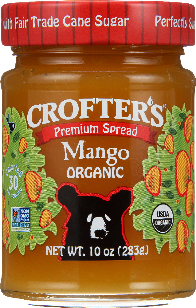 CROFTERS: Organic Mango Spread, 10 oz - 0067275000876