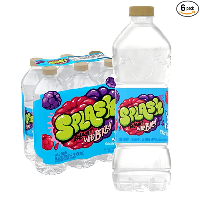 Natural Berry Flavored Water Beverage, Wild Berry - 068274342172