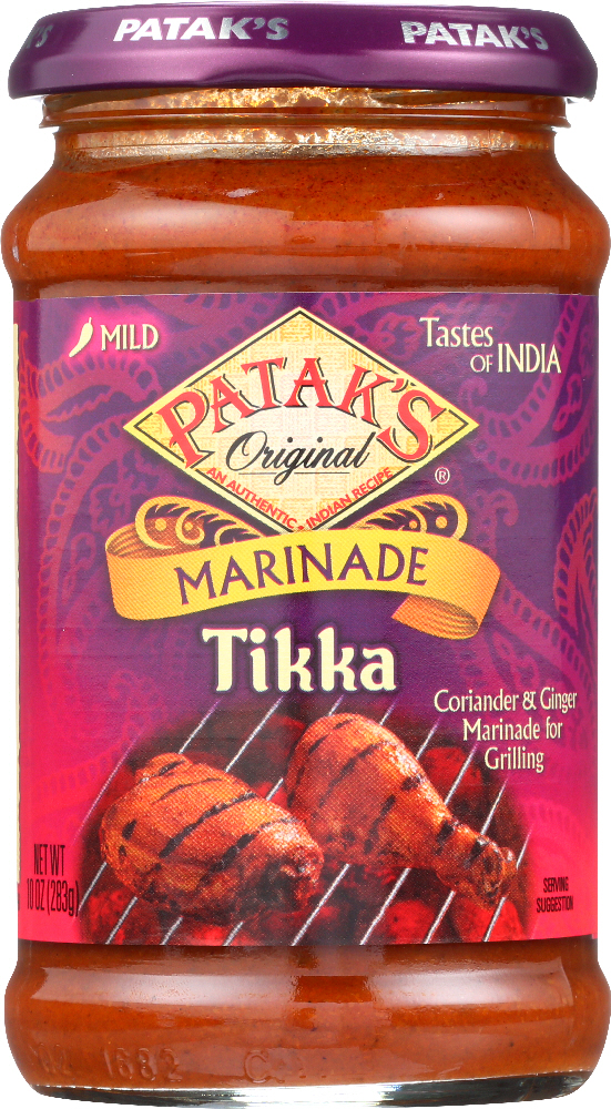 PATAKS: Paste Marinade Tikka Curry, 10 oz - 0069276032207