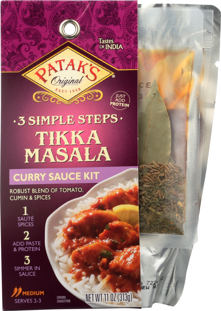 PATAKS: Tikka 3 Step, 11 oz - 0069276100258
