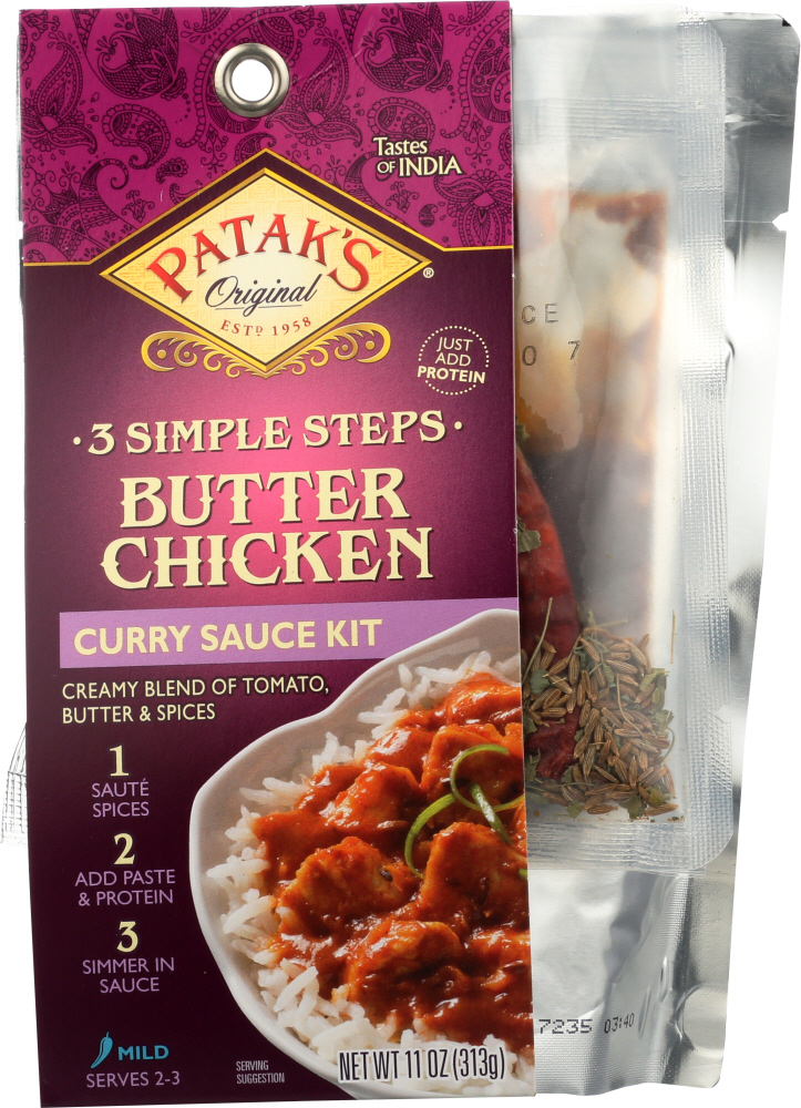 PATAKS: Butter Chicken 3 Step, 11 oz - 0069276100272