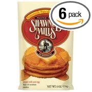  Shawnee Mills Buttermilk Pancake-waffle Mix 6 Oz (Pack of 6)  - 070070600905