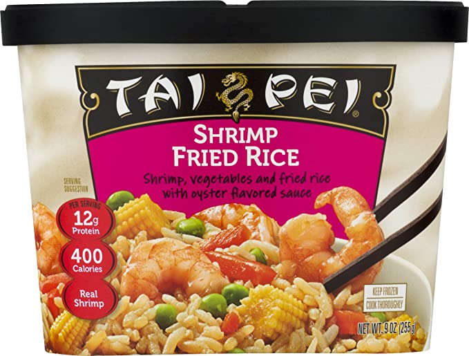  Tai Pei Shrimp Fried Rice, 9 Ounce, Frozen  - 070077811311