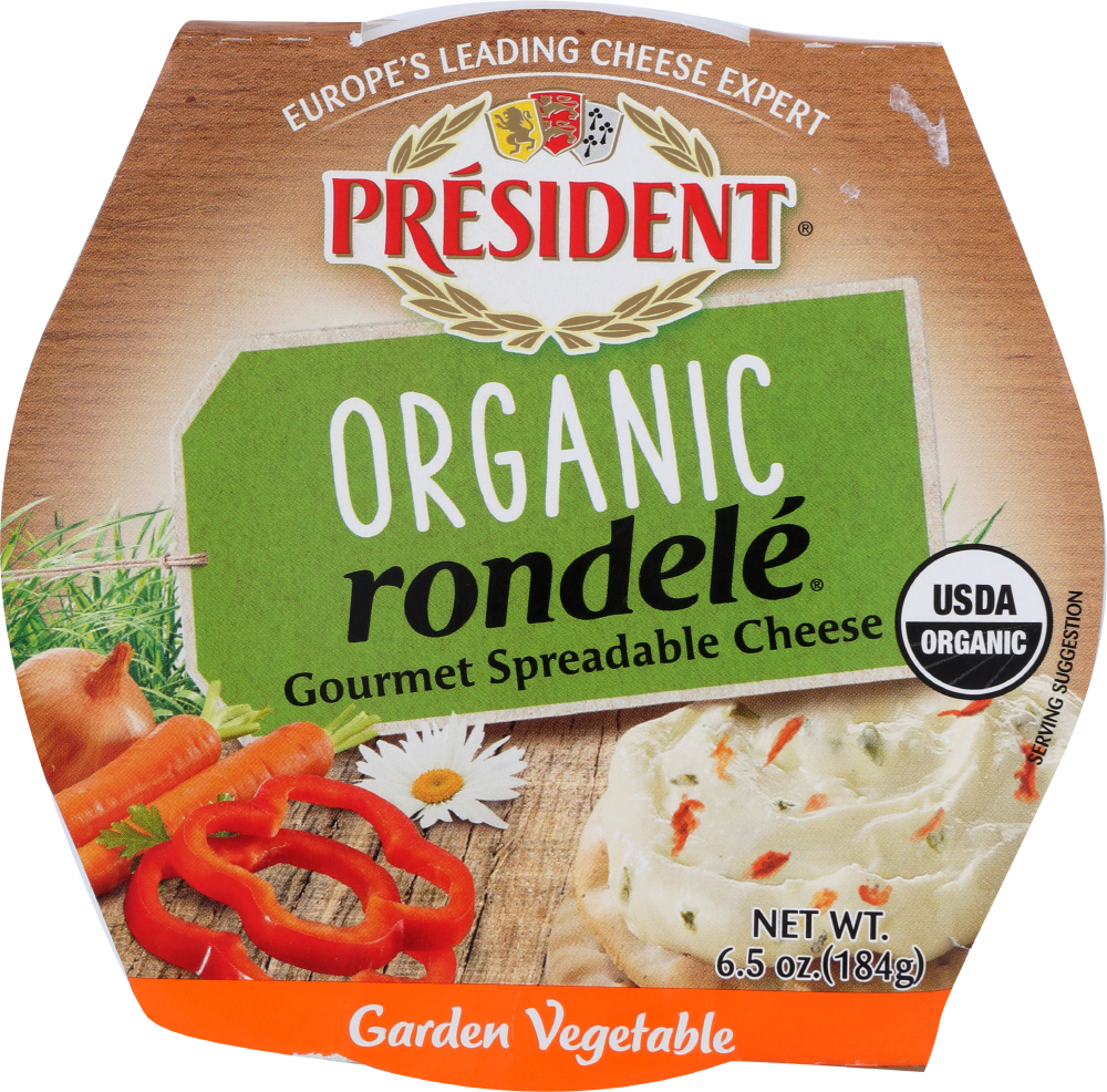 RONDELE: Garden Vegetables Spread, 6.5 oz - 0070153291402
