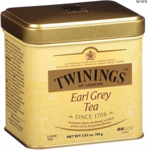 TWINING TEA: Earl Grey Loose Tea, 3.53 oz - 0070177034740