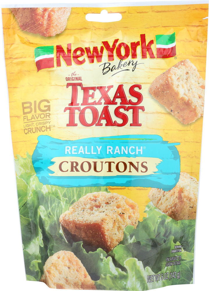 NEW YORK: Texas Toast Really Ranch Croutons, 5 oz - 0070200011311