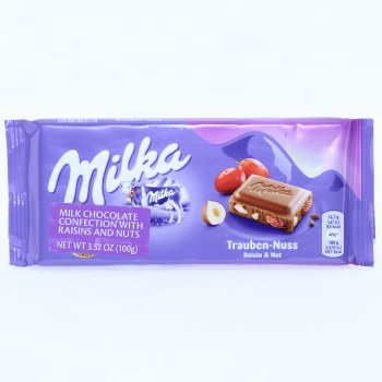 Milka, milk chocolate confection - 0070221003326