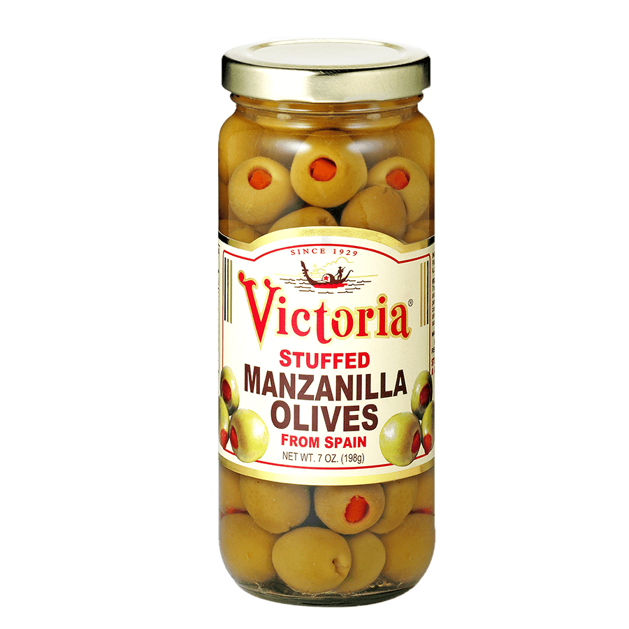 Victoria, Stuffed Manzanilla Olives From Spain - 070234002187