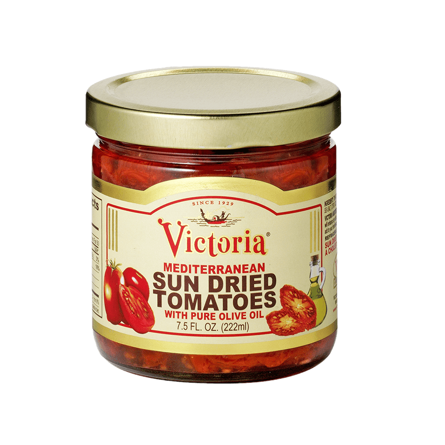 Victoria, Mediterranean Sun Dried Tomatoes With Pure Olive Oil - 070234003009