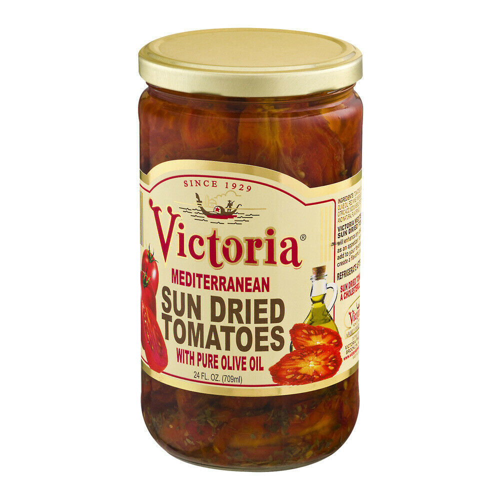 Victoria, Mediterranean Sun Dried Tomatoes With Pure Olive Oil - 070234003061