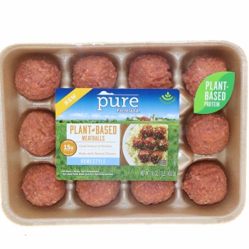 Homestyle plant-based meatballs, homestyle - 0070247407207