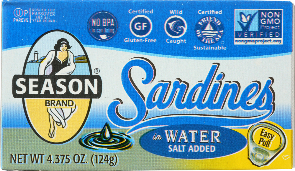 Imported Sardines In Water - 070303010204