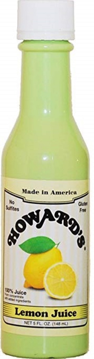 HOWARDS: Juice Lemon, 5 oz - 0070305004072