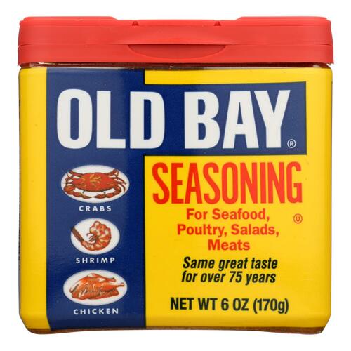 Old Bay - Seasoning - Original - Case Of 8 - 6 Oz - seasoning
