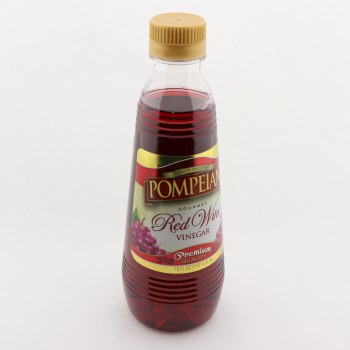 Pompeian Gourmet Vinegar - Red Wine - Case Of 12 - 16 Fl Oz. - 0070404001002