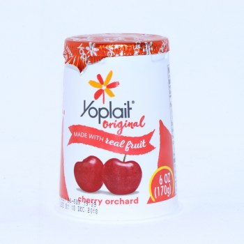 Yoplait Original Cherry Orchard Low Fat Yogurt - 0070470003030