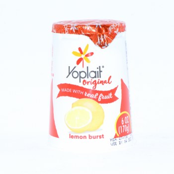 Yoplait Original Lemon Burst Low Fat Yogurt - 0070470003061