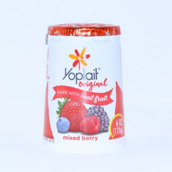 Yoplait Original Mixed Berry Low Fat Yogurt - 0070470003108