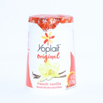 Yoplait Original French Vanilla Low Fat Yogurt - 0070470003238
