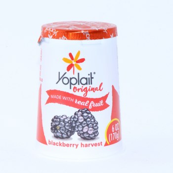 Yoplait Original Blackberry Harvest Low Fat Yogurt - 0070470003306