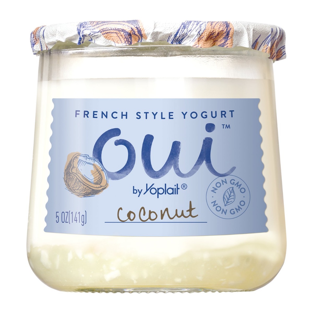 Oui By Yoplait Coconut French Style Yogurt - 00070470496528