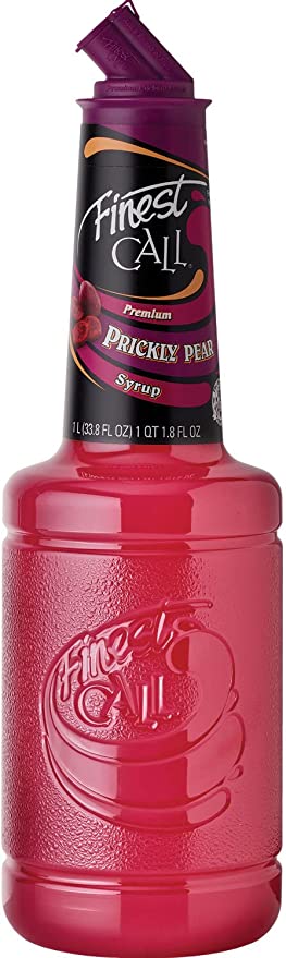 Finest Call Premium Prickly Pear Syrup Drink Mix, 1 Liter Bottle (33.8 Fl Oz)... - 070491015470