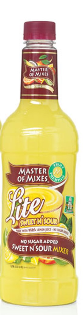 MASTER OF MIXES: Lite Sweet n’ Sour Mixer, 33.8 oz - 0070491271005