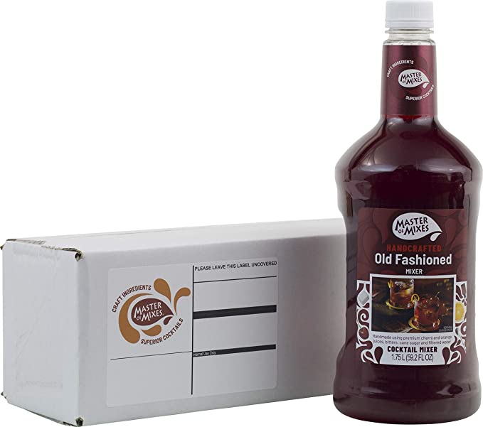  Master of Mixes Old Fashioned Drink Mix, Ready To Use, 1.75 Liter Bottle (59.2 Fl Oz), Individually Boxed  - 070491912120
