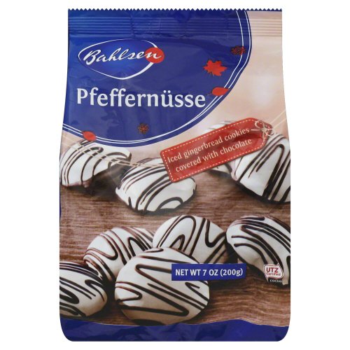 BAHLSEN: Holiday Chocolate Pfeffernuesse Cookie, 7 oz - 0070569864306